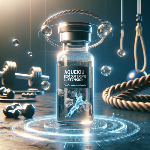 Aqueous testosterone suspension: powerful performance booster