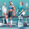 Efficacy of primobolan (metenolone) injection therapy in sports injury recovery