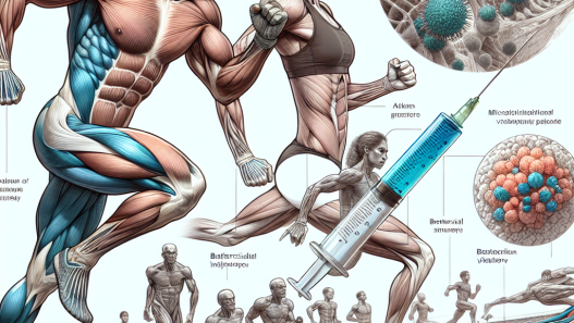 Role of bactericidal water injections in athletes' muscle recovery