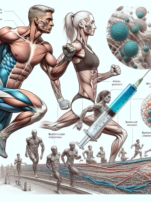 Role of bactericidal water injections in athletes' muscle recovery