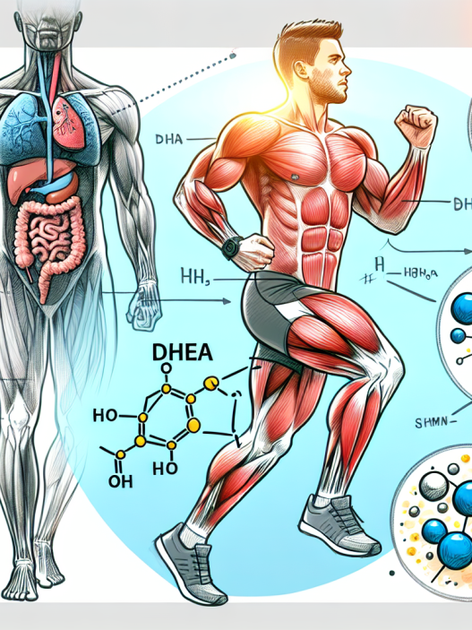 Dehydroepiandrosterone's role in muscle growth for athletes