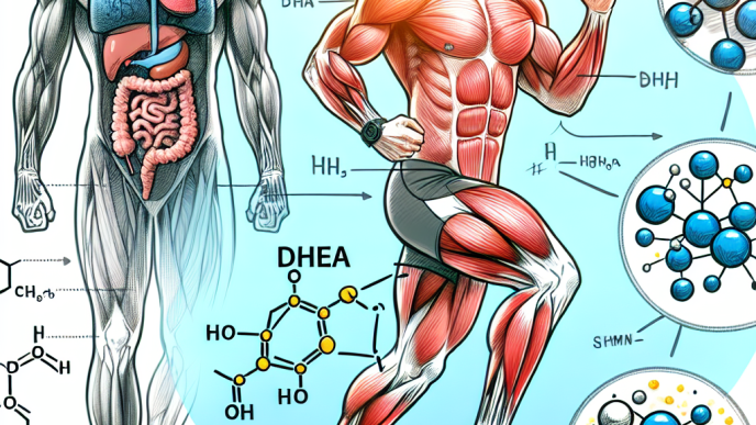 Dehydroepiandrosterone's role in muscle growth for athletes