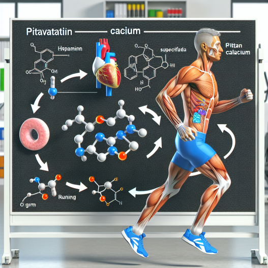 Utilizing pitavastatin calcium in the world of sports