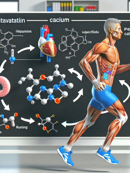Utilizing pitavastatin calcium in the world of sports