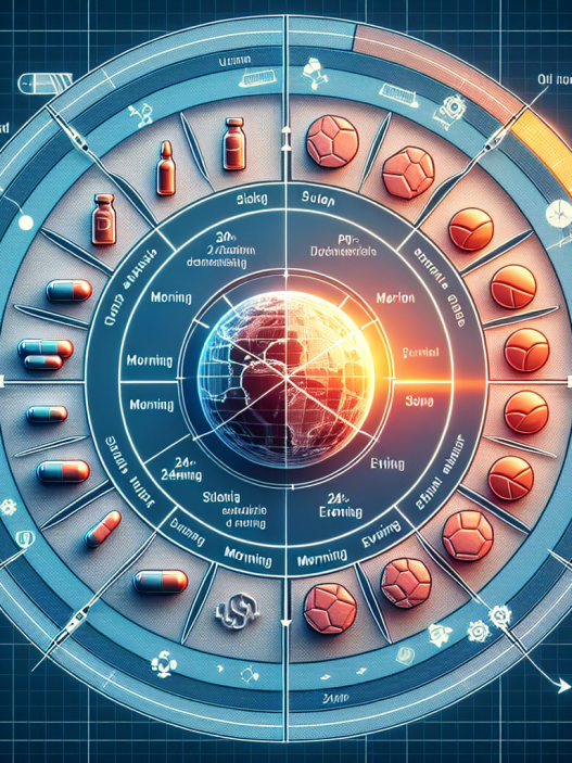 Time of day considerations for turinabol