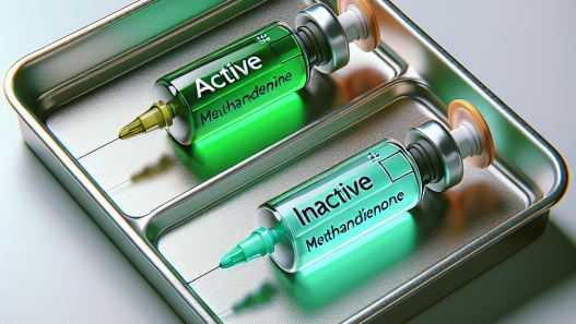 Active vs inactive forms of methandienone injection
