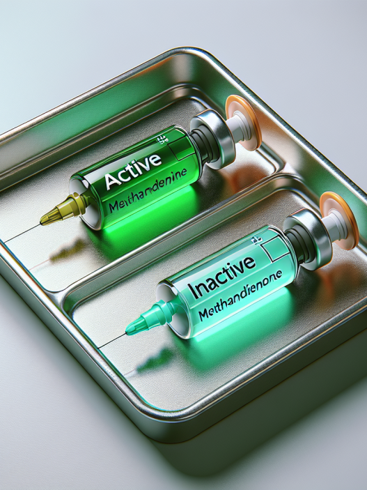 Active vs inactive forms of methandienone injection