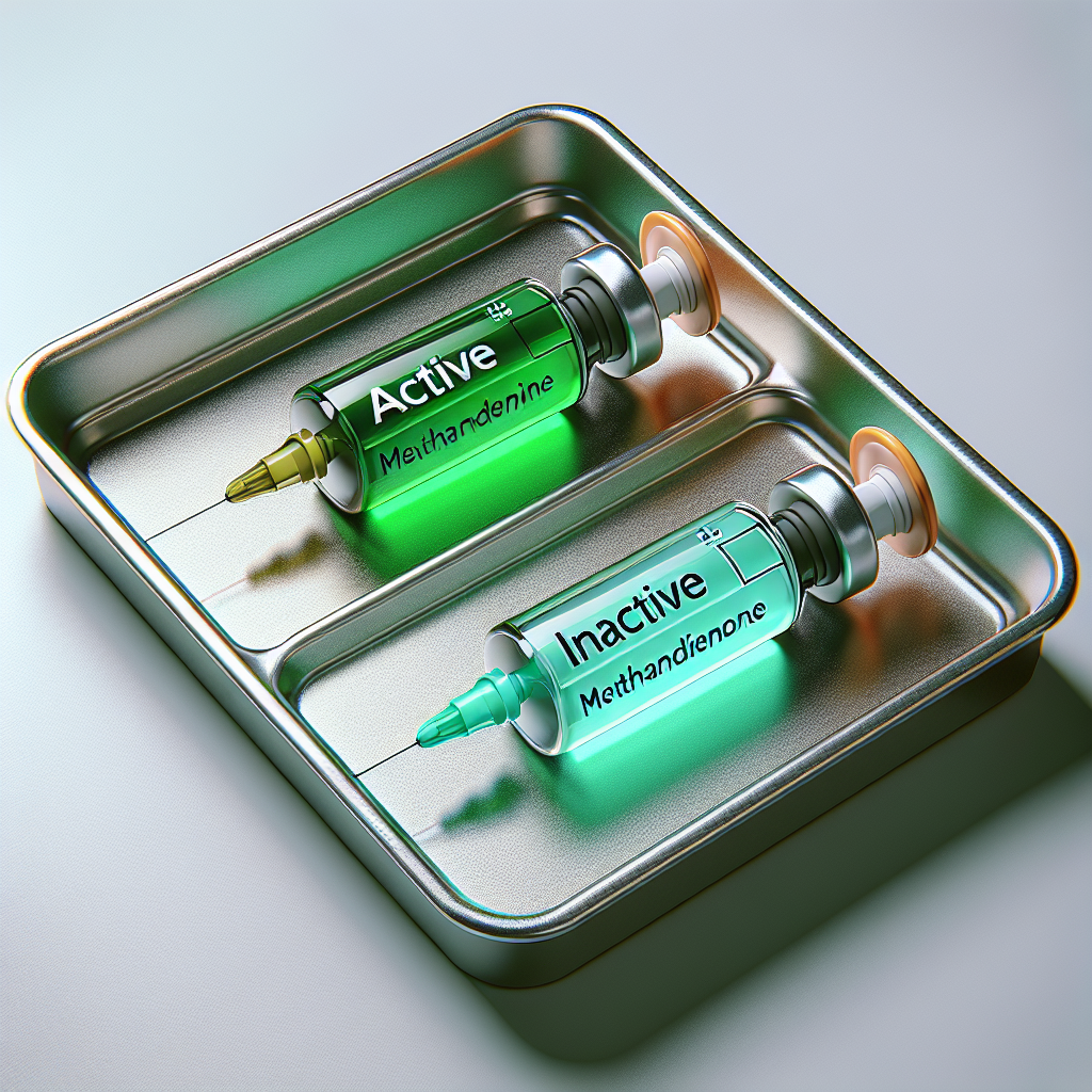 Active vs inactive forms of methandienone injection